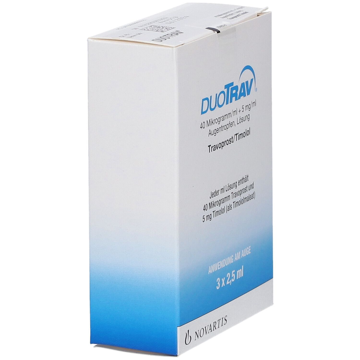 Duotrav, Augentropfen