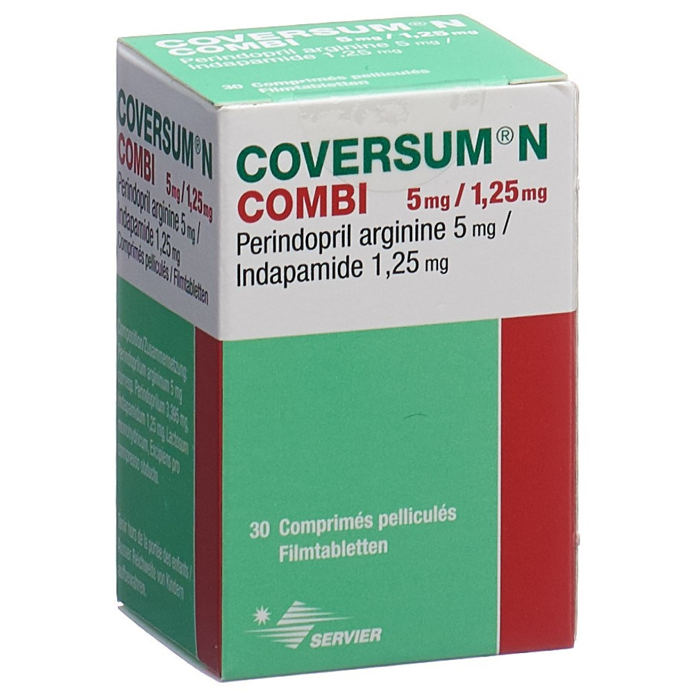 Coversum N 5 mg, comprimés pelliculés
