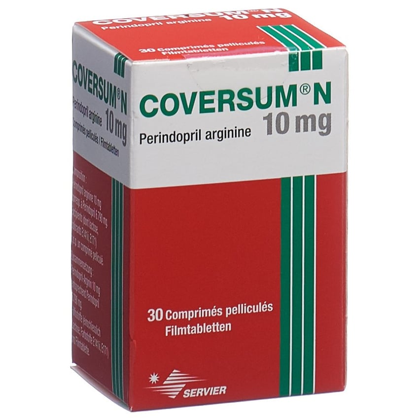 Coversum N 10 mg, comprimés pelliculés