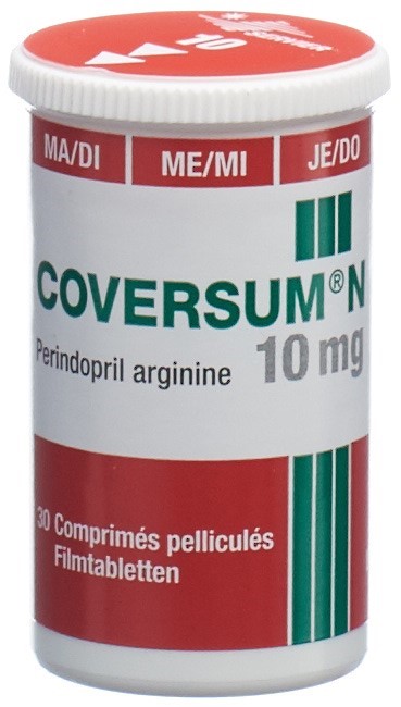 COVERSUM N cpr pell 10 mg bte 90 pce