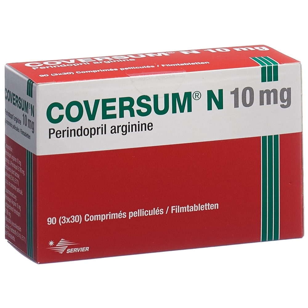 Coversum N 10 mg, comprimés pelliculés