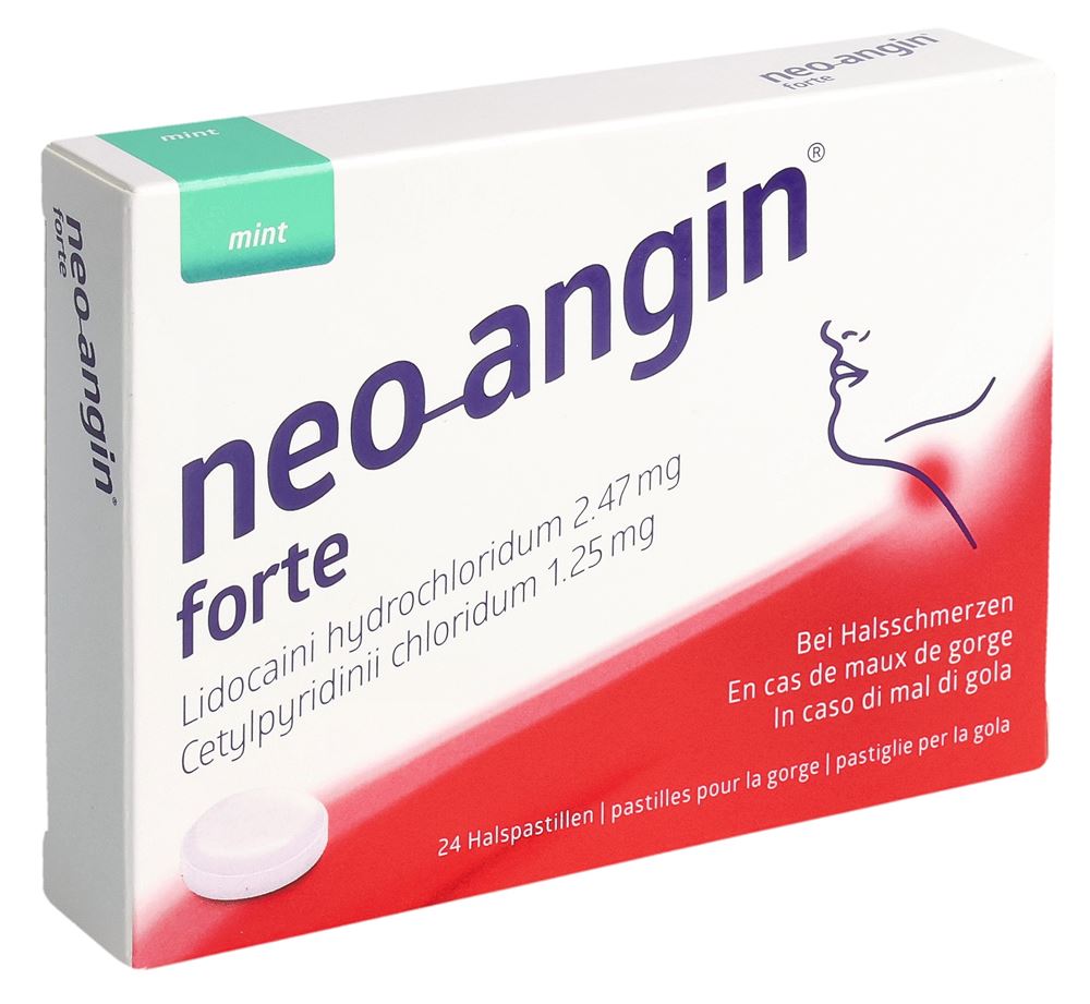 NEO-ANGIN forte cpr sucer 24 pce