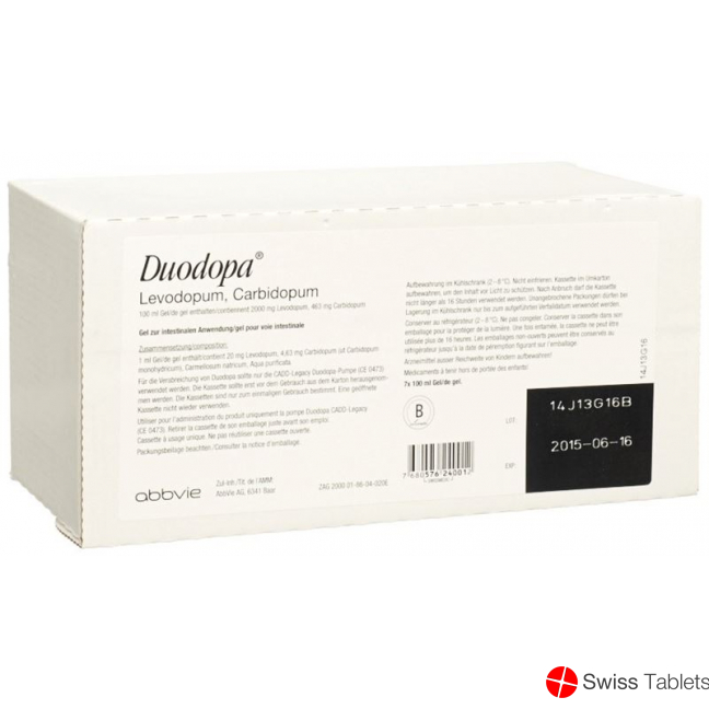 DUODOPA gel 7 sach 100 ml