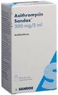 Azithromycin Sandoz, Pulver zur Herstellung einer Suspension zum Einnehmen