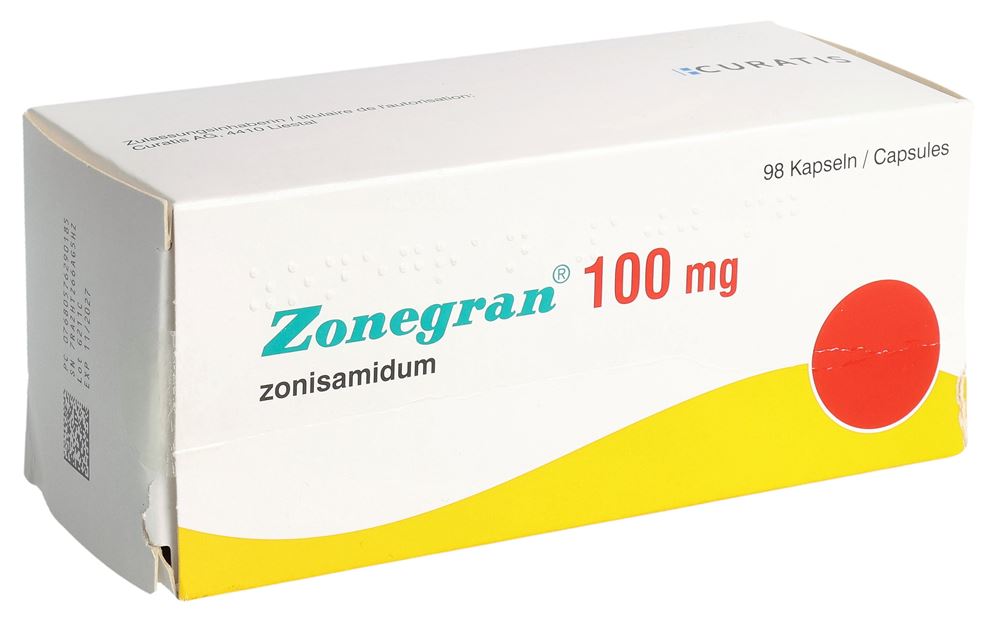 ZONEGRAN caps 100 mg 98 pce