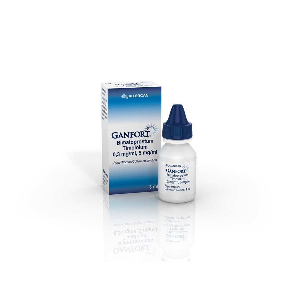 GANFORT gtt opht fl 3 ml