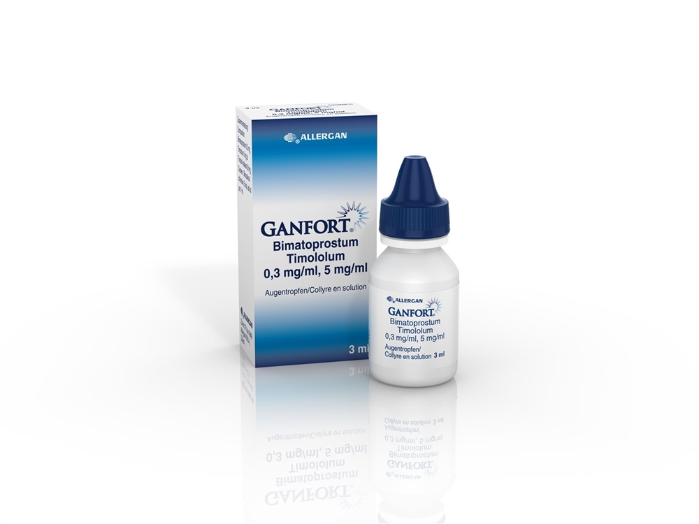 GANFORT gtt opht 3 fl 3 ml