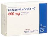 Gabapentin Spirig HC 800 mg, Filmtabletten