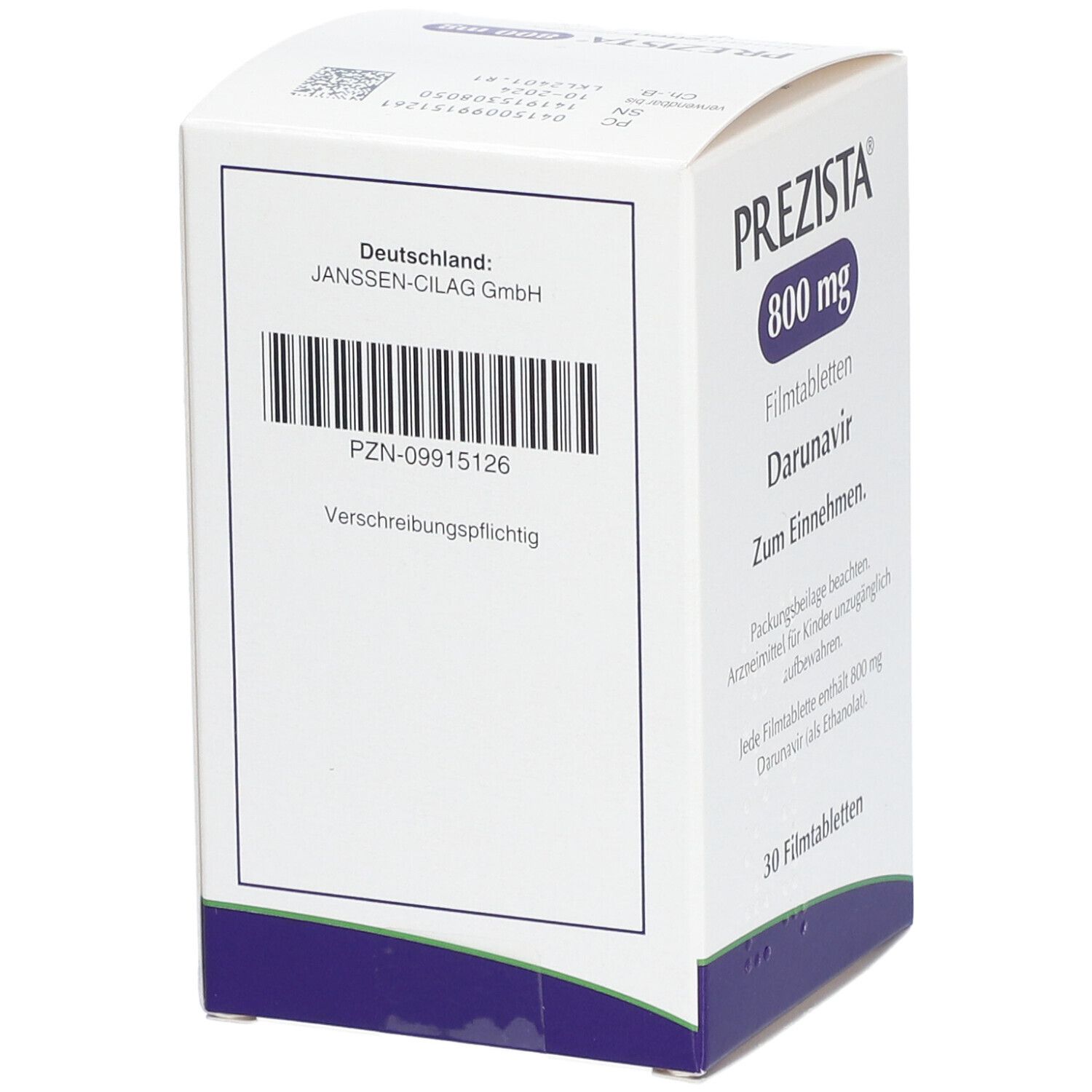 Prezista 800 mg, Filmtabletten