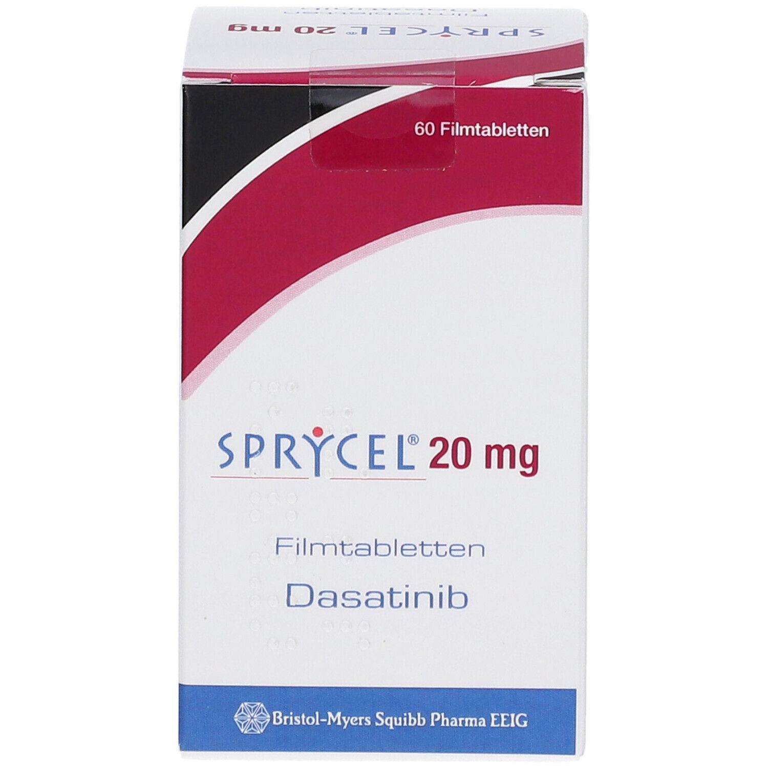 Sprycel 20 mg, Filmtabletten