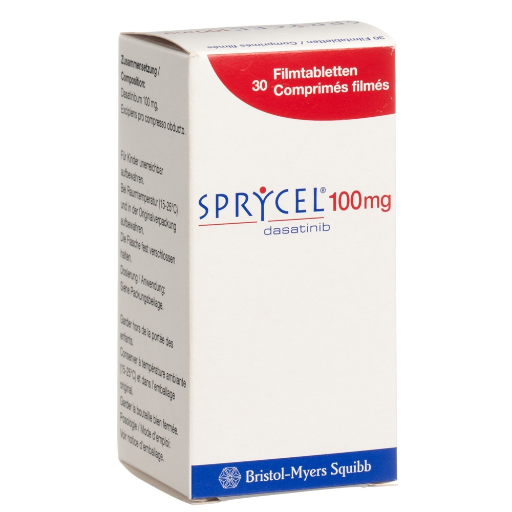 SPRYCEL cpr pell 100 mg bte 30 pce