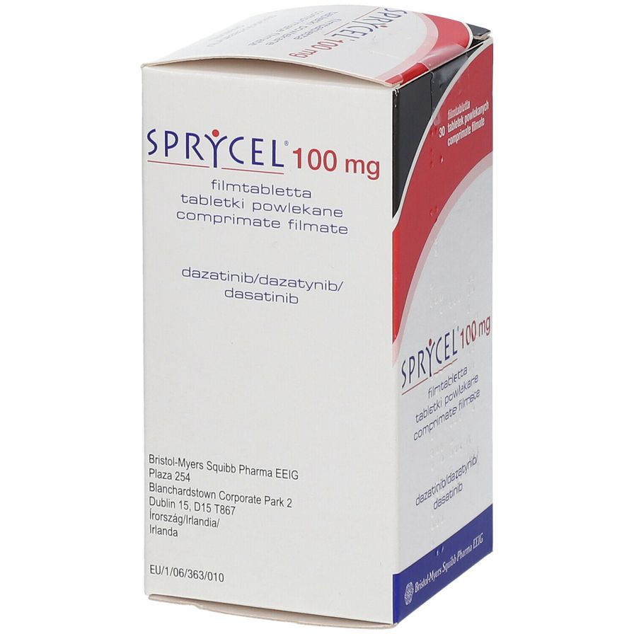 SPRYCEL cpr pell 100 mg bte 30 pce