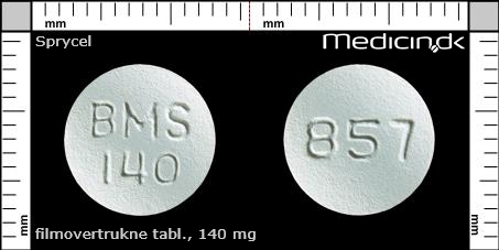 Sprycel 140 mg, Filmtabletten
