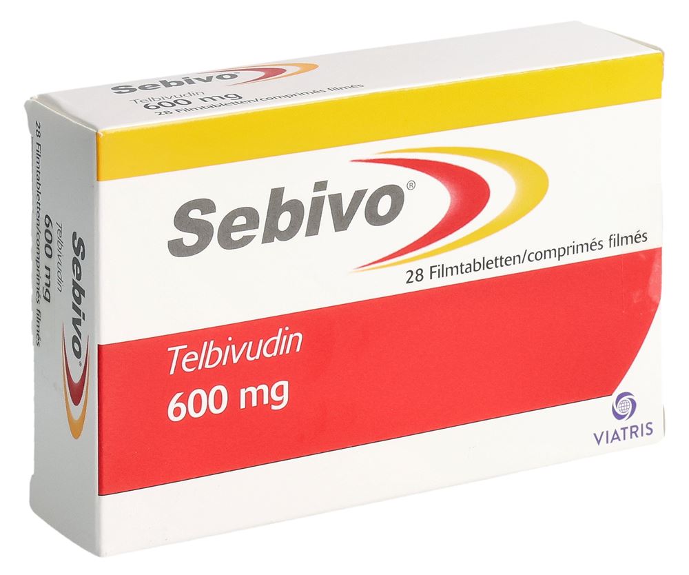 SEBIVO cpr pell 600 mg 28 pce