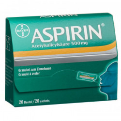 Aspirin, Granulat