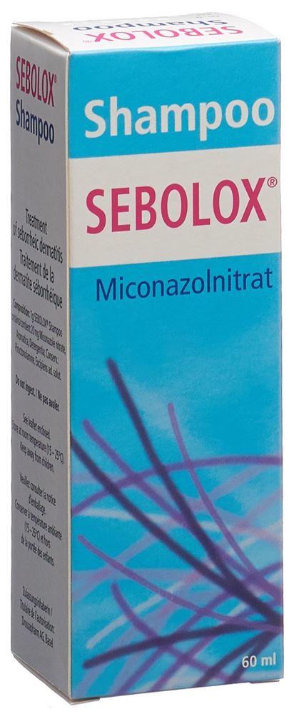 SEBOLOX shampooing sol fl 60 ml