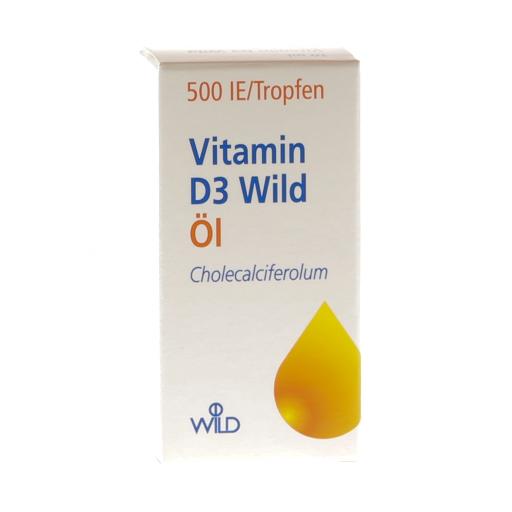 VITAMINE D3 Wild Huile 500 UI/goutte 10 ml