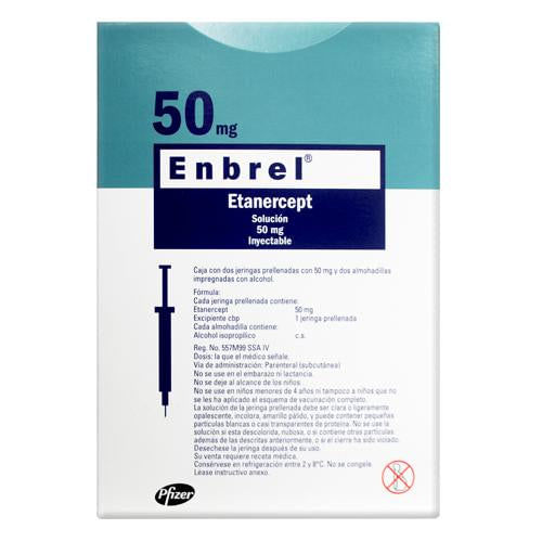 Enbrel 50 mg, Injektionslösung in einer Fertigspritze