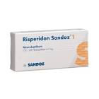 Risperidon Sandoz 1 mg, Filmtabletten