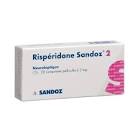 Risperidon Sandoz 2 mg, Filmtabletten