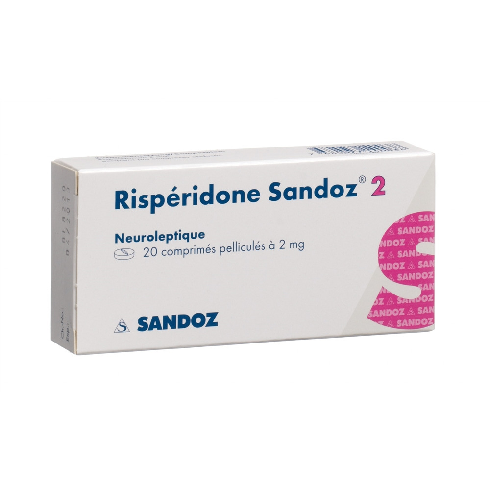 Risperidon Sandoz 2 mg, Filmtabletten