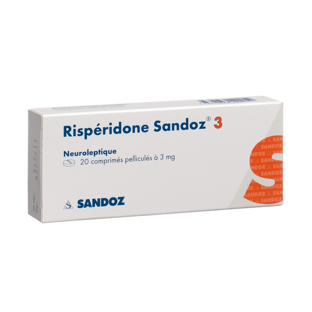 Risperidon Sandoz 3 mg, Filmtabletten