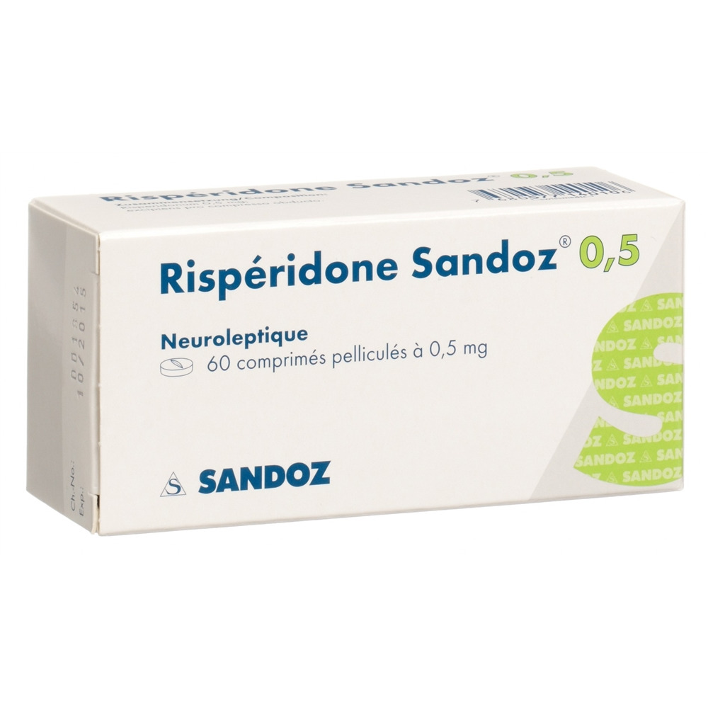RISPERIDONE Sandoz cpr pell 0.5 mg 60 pce