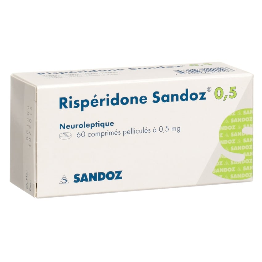 Risperidon Sandoz 0,5 mg, Filmtabletten