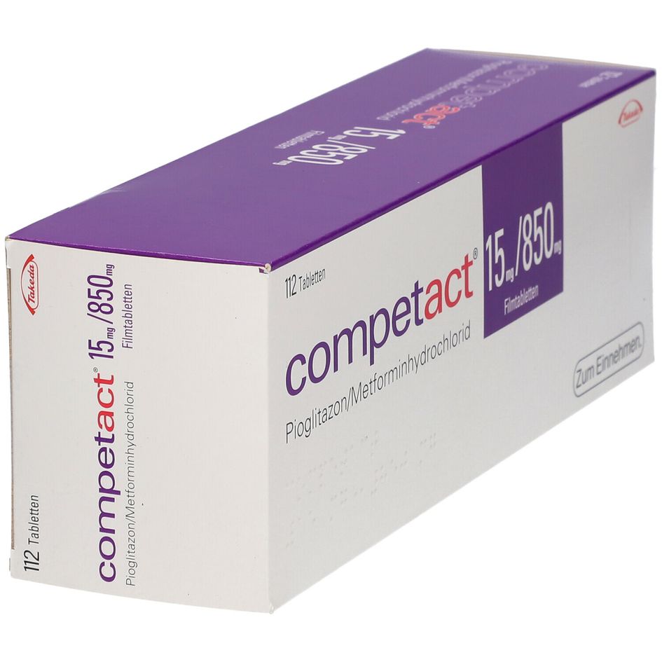 Competact 15/850 mg, Filmtabletten