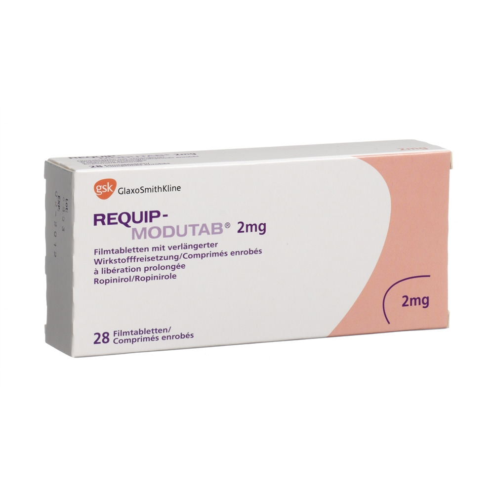 Requip-Modutab 2 mg, Tabletten mit veränderter Wirkstofffreisetzung