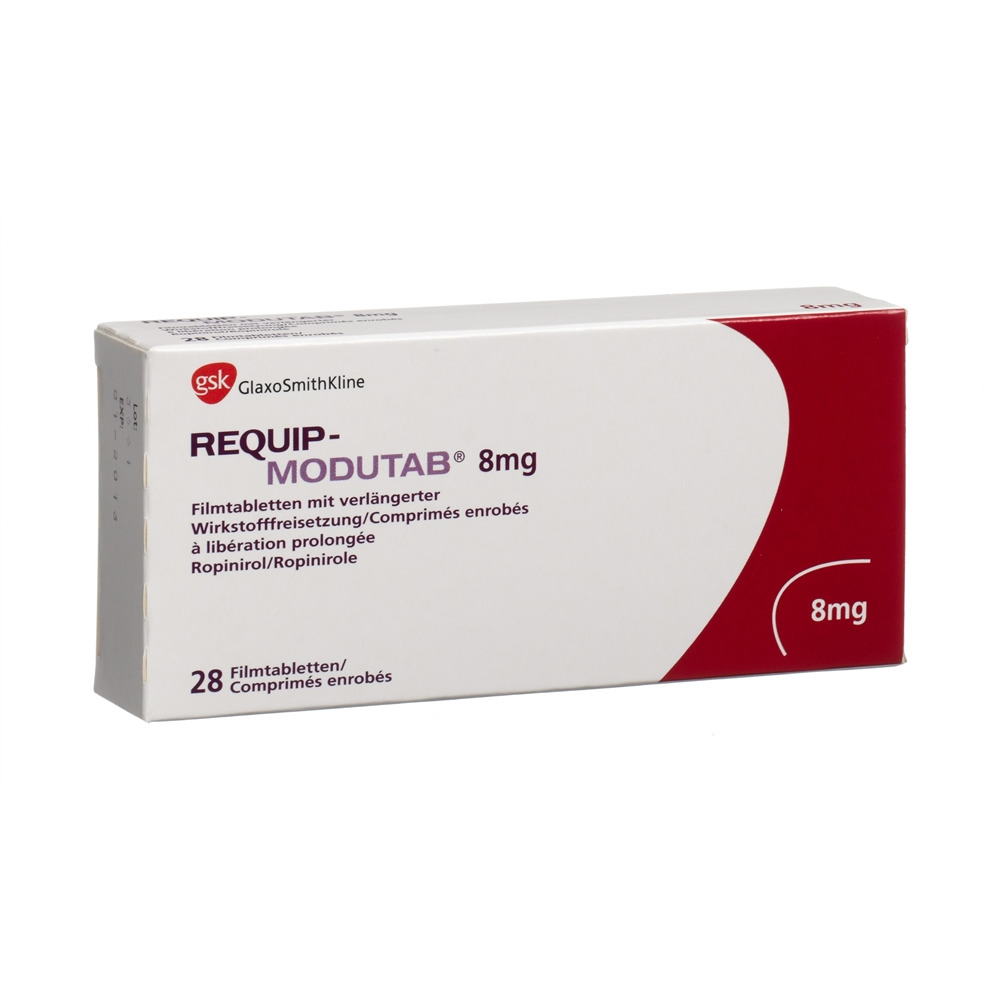 Requip-Modutab 8 mg, Tabletten mit veränderter Wirkstofffreisetzung