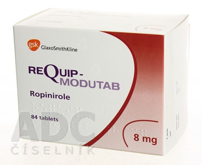 Requip-Modutab 8 mg, Tabletten mit veränderter Wirkstofffreisetzung