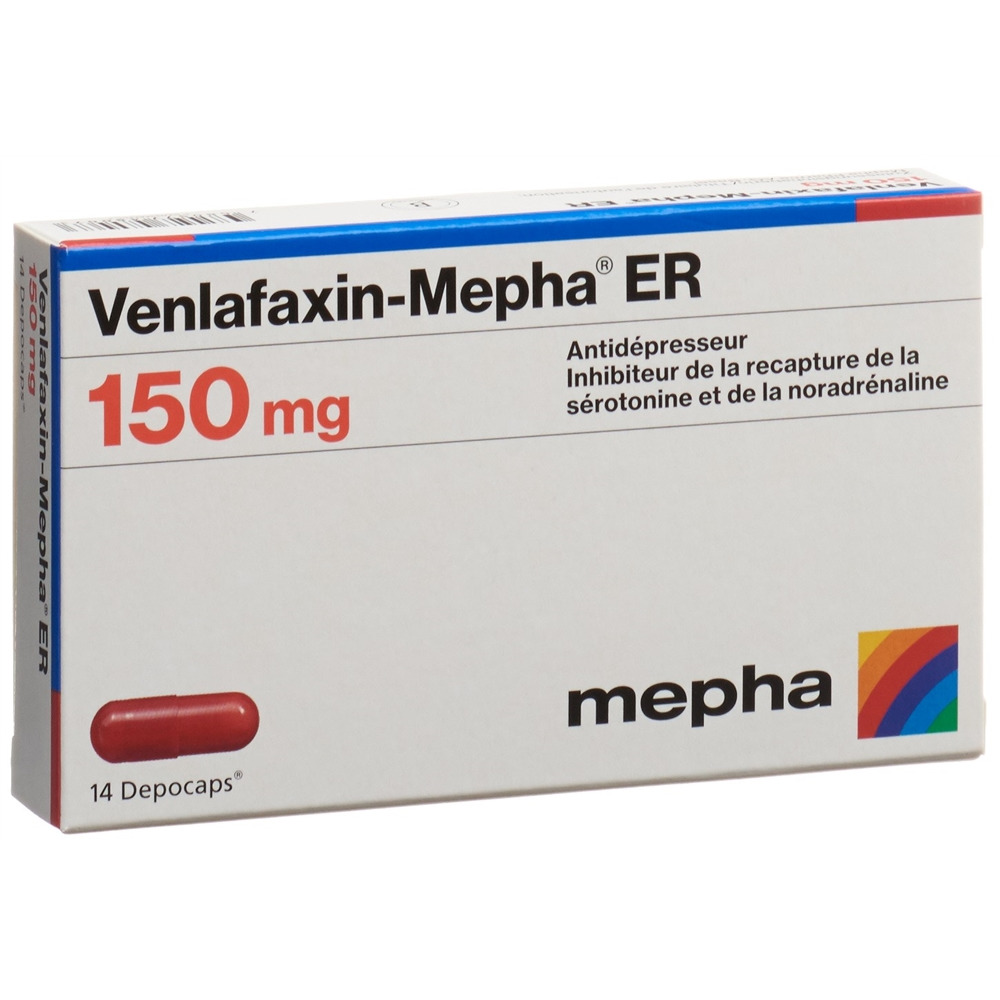 VENLAFAXIN Mepha ER depocaps 150 mg 14 pce