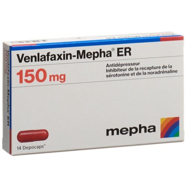 VENLAFAXIN Mepha ER depocaps 150 mg 14 pce