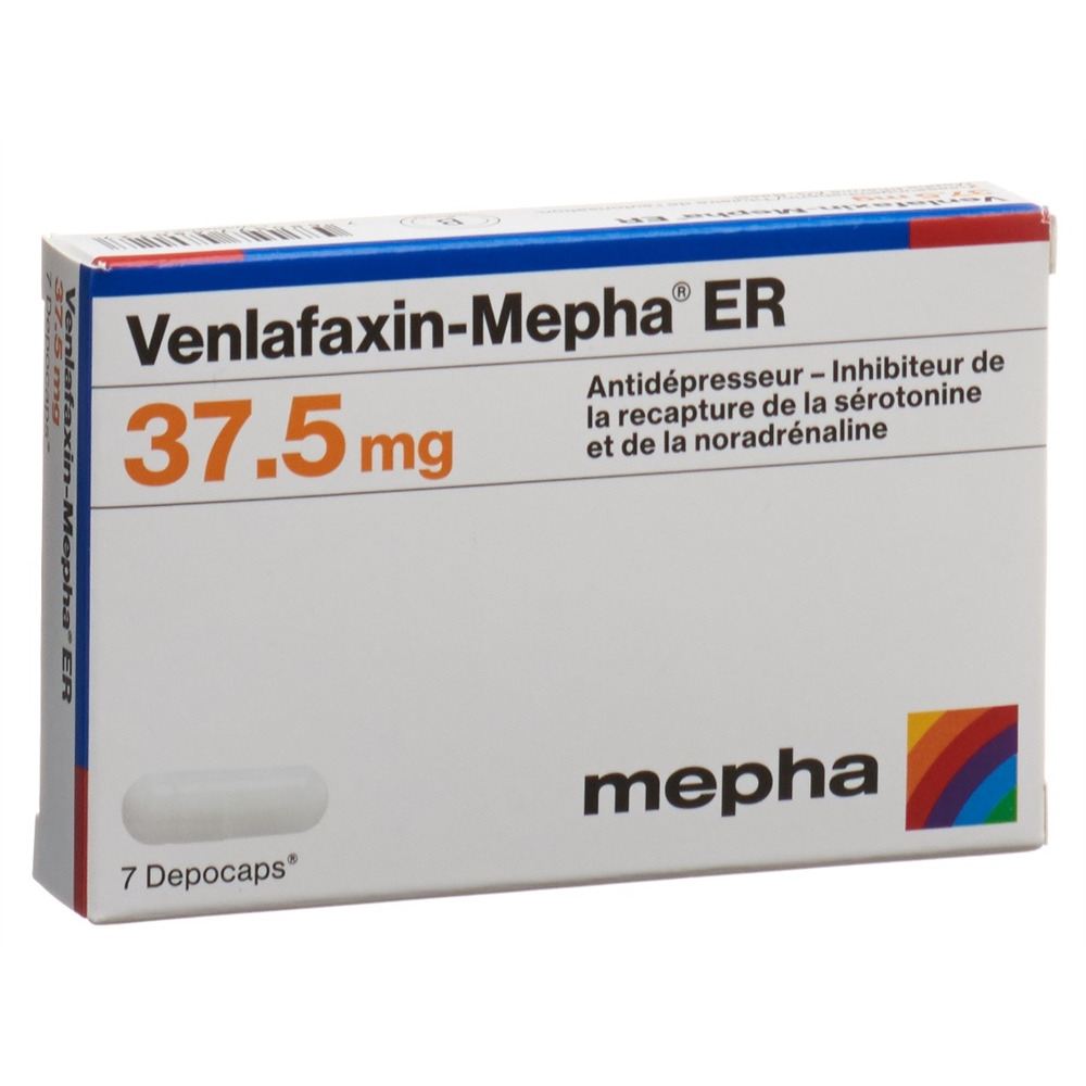 VENLAFAXIN Mepha ER depocaps 37.5 mg 7 pce