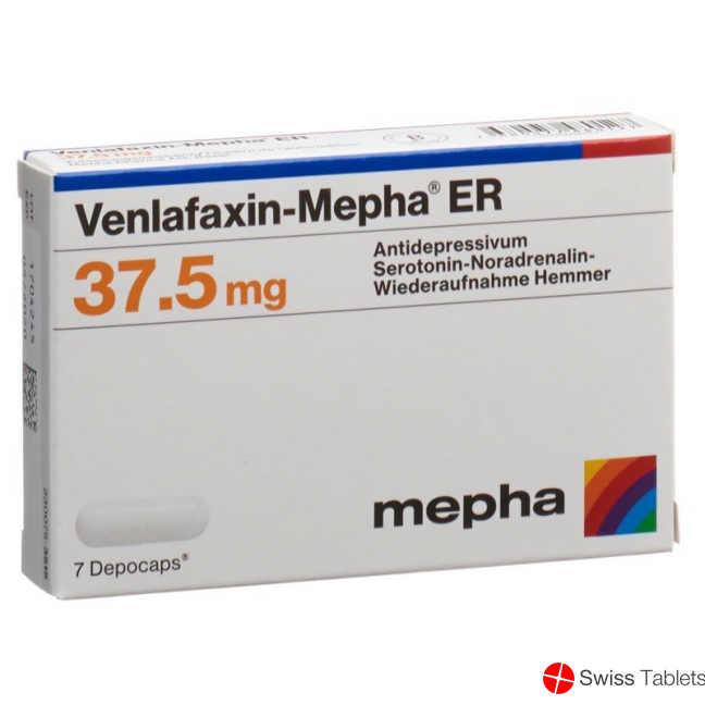 VENLAFAXIN Mepha ER depocaps 37.5 mg 7 pce