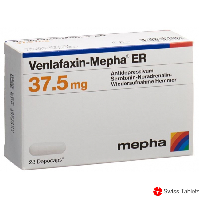 Venlafaxin-Mepha ER 37.5, Depocaps