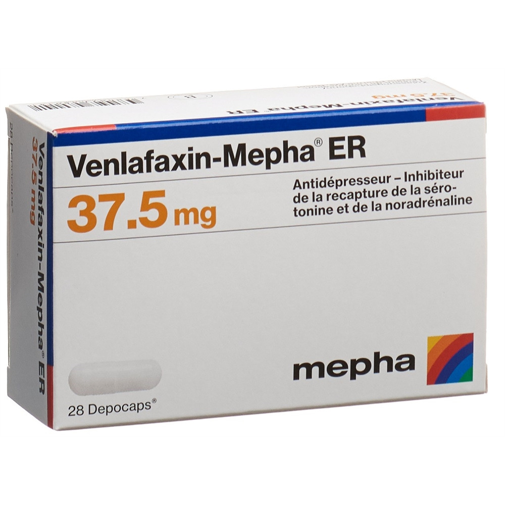 VENLAFAXIN Mepha ER depocaps 37.5 mg 28 pce