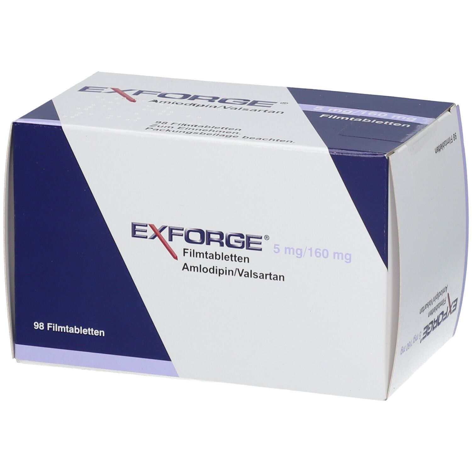 EXFORGE cpr pell 5mg/160mg 98 pce