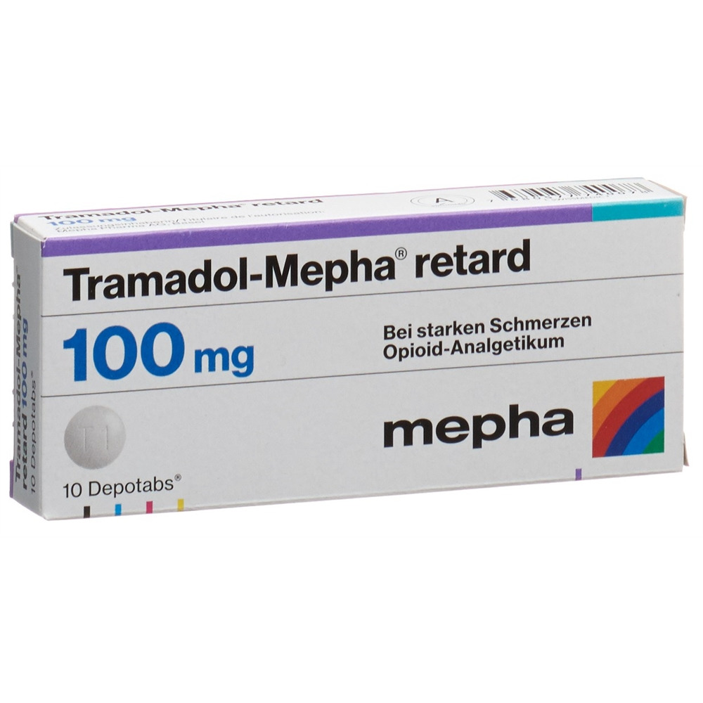 TRAMADOL Mepha retard cpr ret 100 mg 10 pce