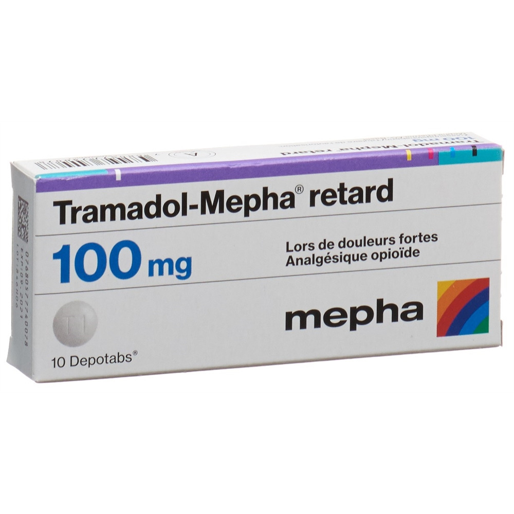 TRAMADOL Mepha retard cpr ret 100 mg 10 pce