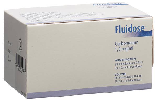 Fluidose, Augentropfen, Lösung