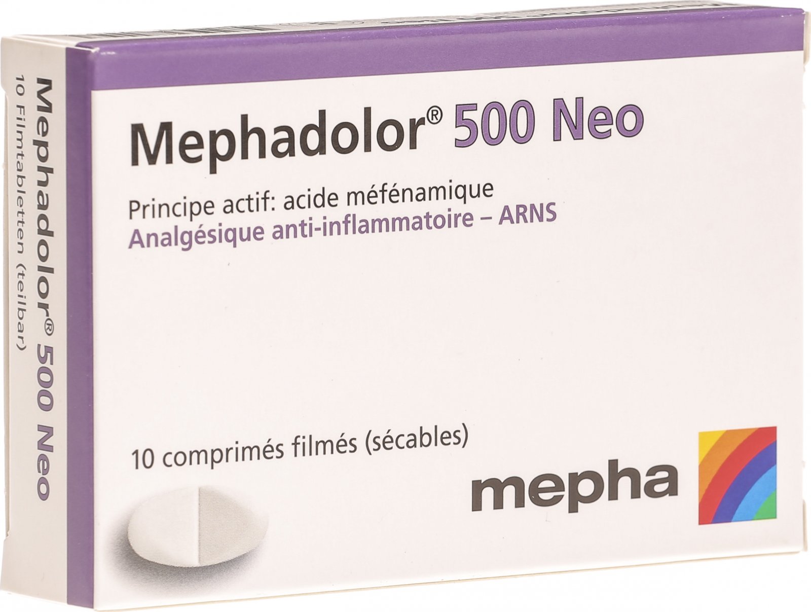 MEPHADOLOR Neo cpr pell 500 mg 30 pce