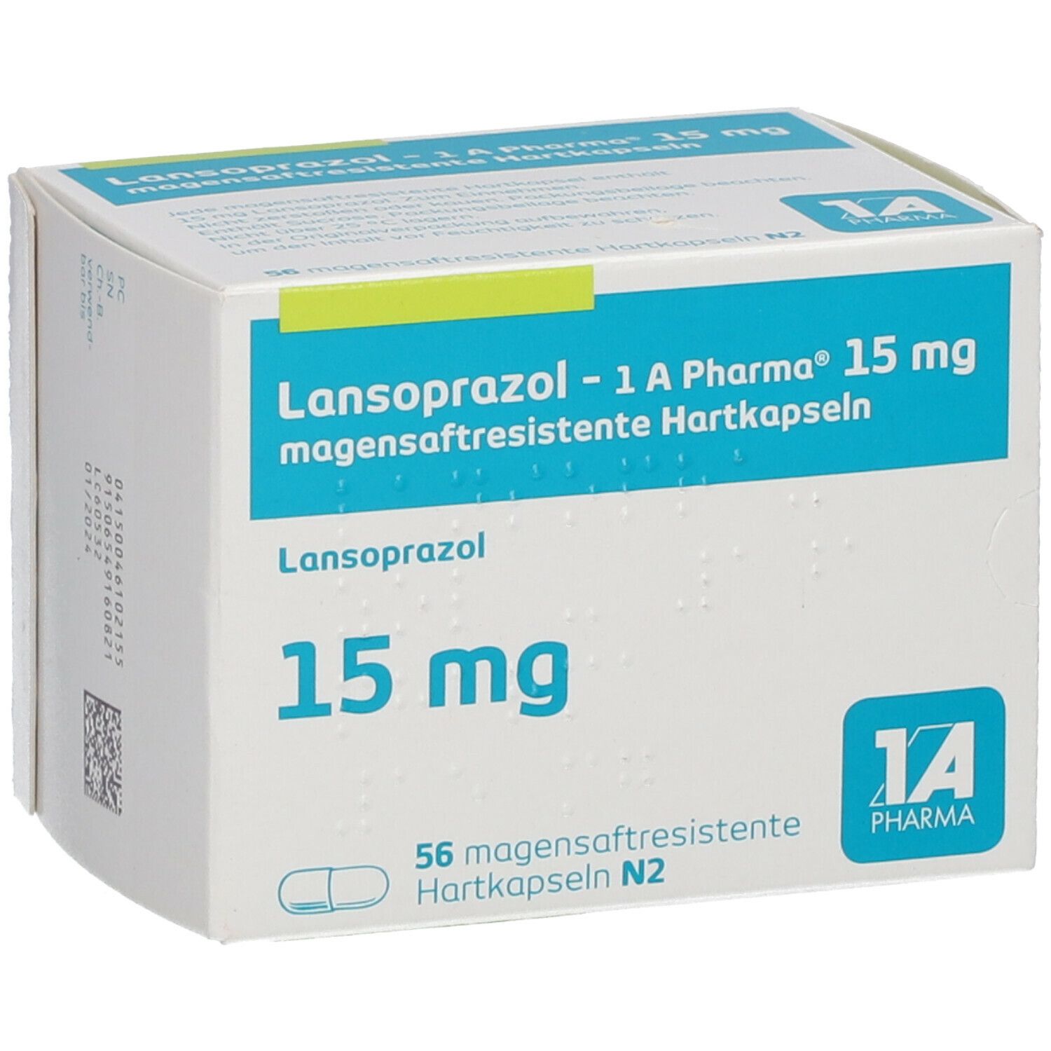 LANSOPRAZOL Zentiva caps 15 mg 56 pce