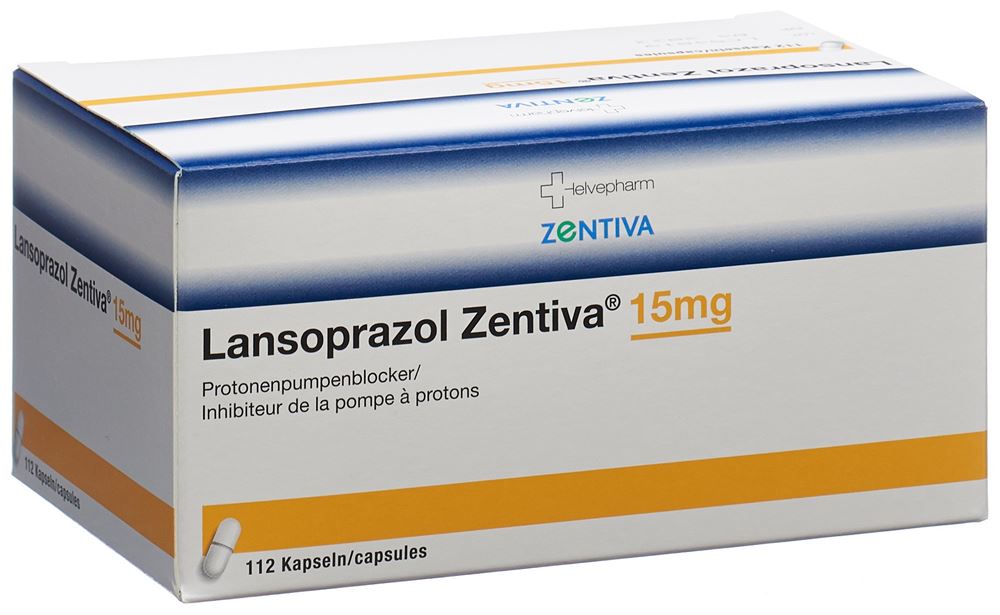 LANSOPRAZOL Zentiva caps 15 mg 112 pce