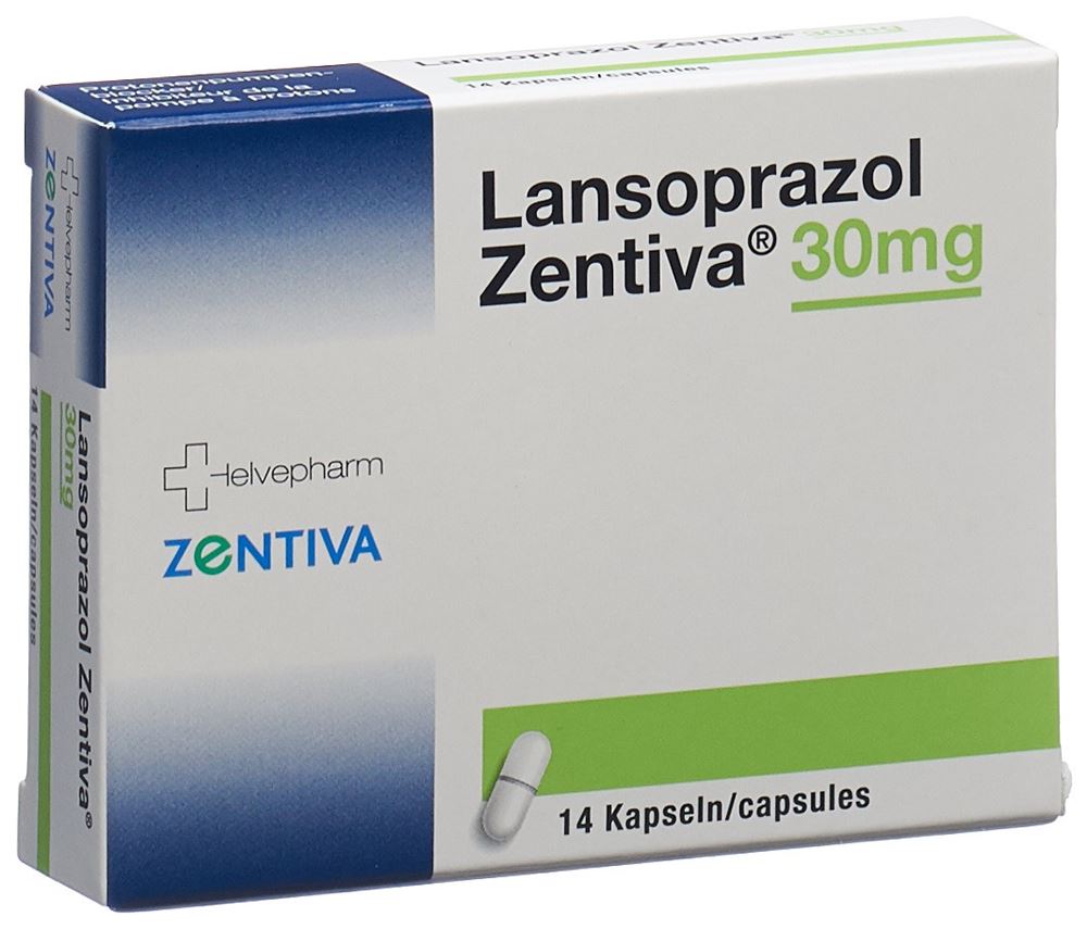 LANSOPRAZOL Zentiva caps 30 mg 14 pce