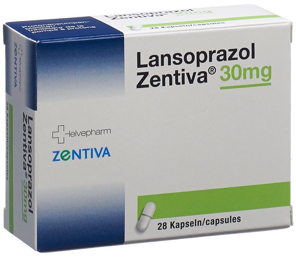 LANSOPRAZOL Zentiva caps 30 mg 28 pce