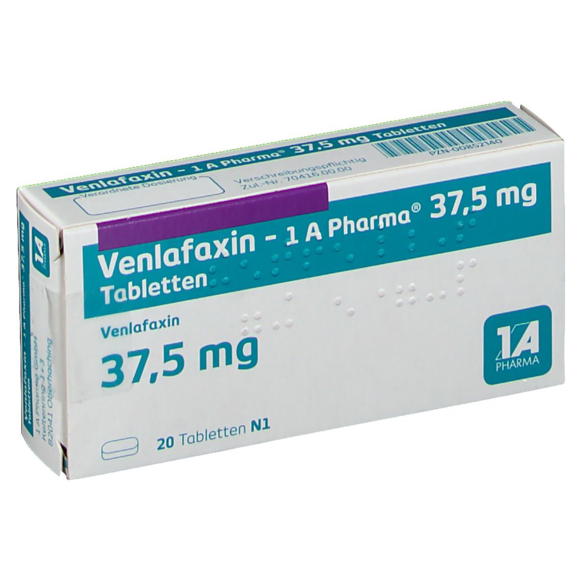 Venlafaxin-Mepha 37.5 mg, Tabletten