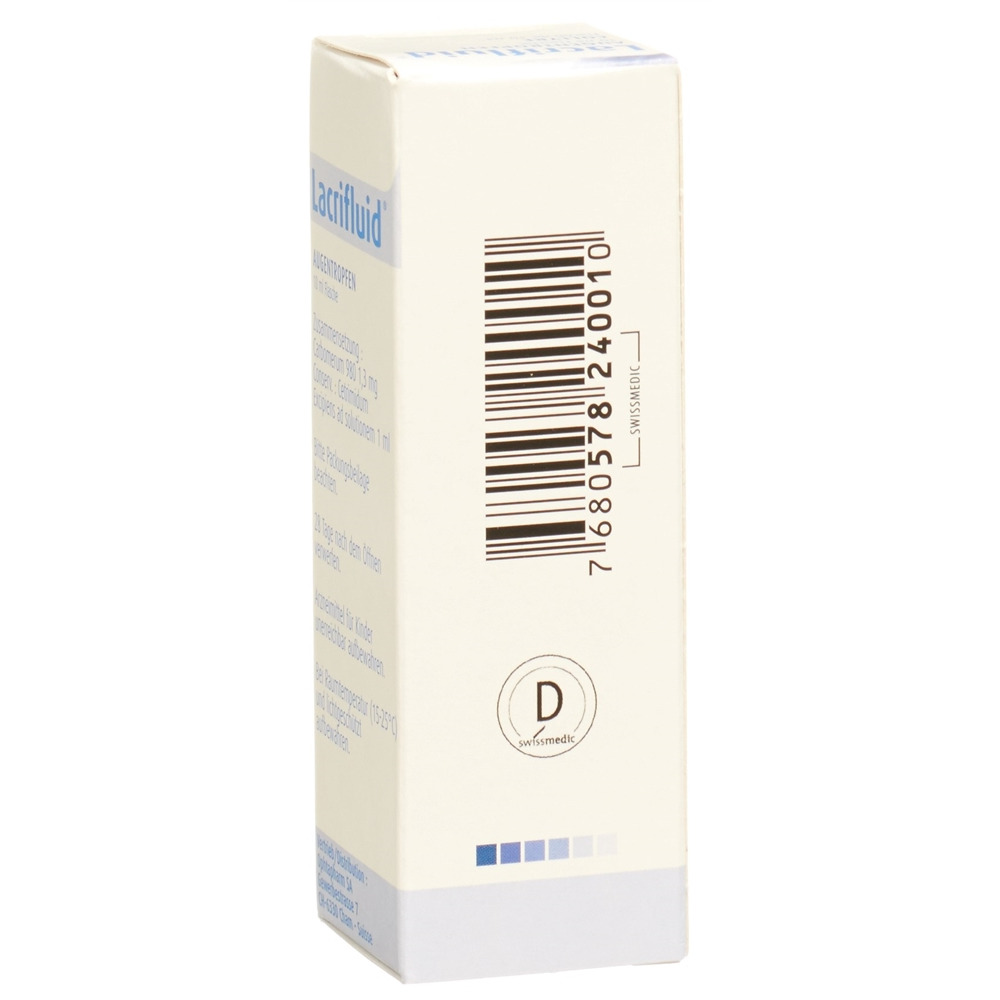LACRIFLUID gtt opht fl 10 ml