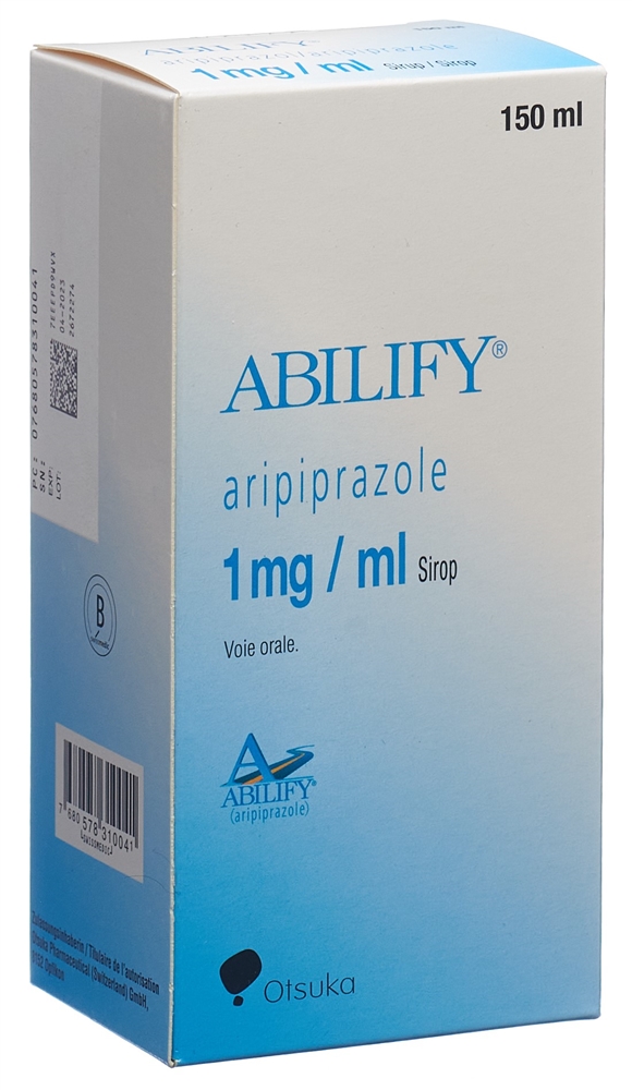 ABILIFY sirop 1 mg/ml fl 150 ml
